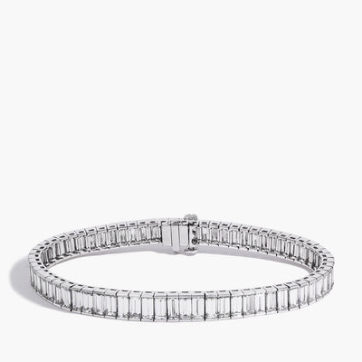 16 Carat Baguette Diamond Tennis Bracelet - Private Label product