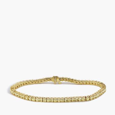 8 Carat Yellow Diamond Tennis Bracelet - Private Label product