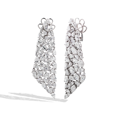 Multi-Shaped Diamond Drop Earrings