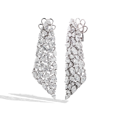 Multi-Shaped Diamond Drop Earrings - J.R.DUNN product