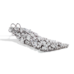 Multi-Shaped Diamond Drop Earrings