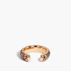 Ochre Pave Diamond Ear Cuff in 18K Rose Gold