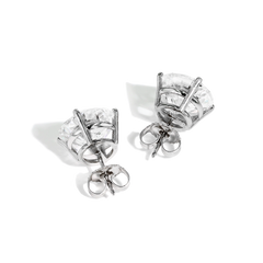 10 Carat Diamond Stud Earrings