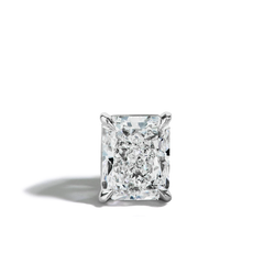 3 Carat Radiant-Cut Diamond Stud Earrings