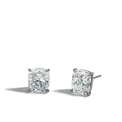 6 Carat Cushion-Cut Diamond Stud Earrings - Private Label product