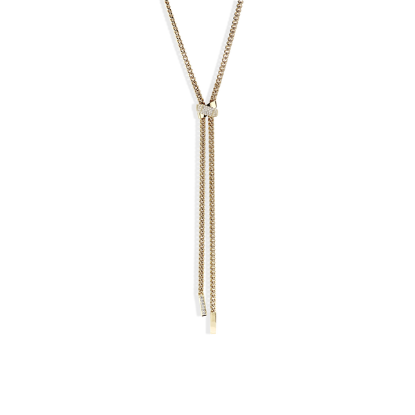 Sliding Link Lariat Necklace
