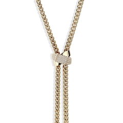 Sliding Link Lariat Necklace