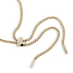 Sliding Link Lariat Necklace
