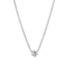 .50 Carat Diamond Solitaire Necklace - Botswana