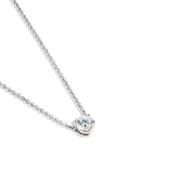 .50 Carat Diamond Solitaire Necklace - Botswana