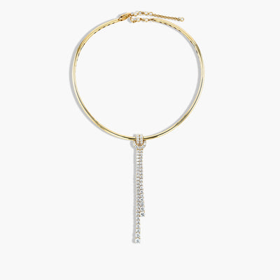 Diamond Cascade Collar Necklace - Private Label product
