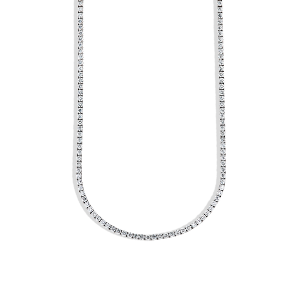 12 Carat Lab Diamond Riviera Necklace