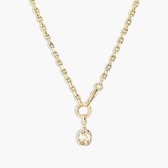 3.52 Carat Old Miner Diamond Charm Clip