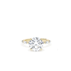 Tacori Sculpted Crescent Round Solitaire Engagement Ring Setting