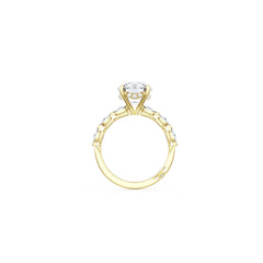 Tacori Sculpted Crescent Round Solitaire Engagement Ring Setting