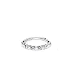 Tacori Sculpted Crescent Halfway Diamond Wedding Band