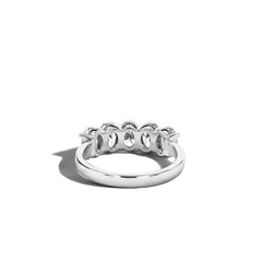 2 Carat Oval Lab Diamond Band