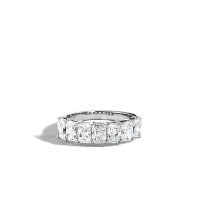 2 Carat Radiant-Cut Lab Diamond Band - Private Label product