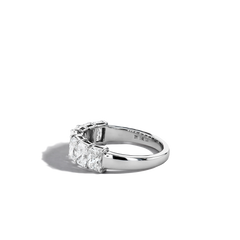 2 Carat Radiant-Cut Lab Diamond Band