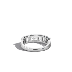 2 Carat Radiant-Cut Lab Diamond Band