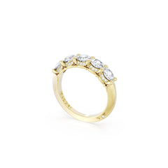 Tacori Crescent Royal T Gold 1/4 Diamond Wedding Band