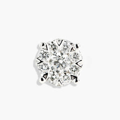 3 Carat Look Illusion Diamond Studs (1.00ctw)