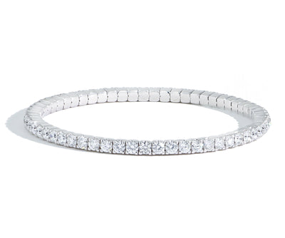 Flexible Diamond Infinity Bangle Bracelet - 5.50 ctw - Private Label product