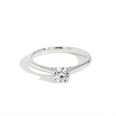 Round Diamond Solitaire Engagement Ring