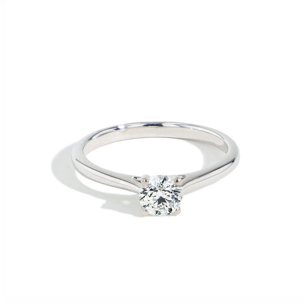 Round Diamond Solitaire Engagement Ring