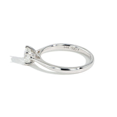 Round Diamond Solitaire Engagement Ring — .75CT