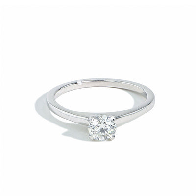 Round Diamond Solitaire Engagement Ring — .50CT - Private Label product