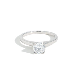 Round Diamond Solitaire Engagement Ring — 1CT