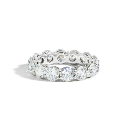 Round Diamond Eternity Band - 5.69 CTW GIA Certified - Private Label product