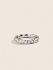 1.5 ctw Round Diamond Eternity Ring in Platinum