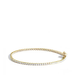 2 Carat Diamond Tennis Bracelet in 14k Yellow Gold
