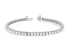 2 Carat Diamond Tennis Bracelet in 14k White Gold