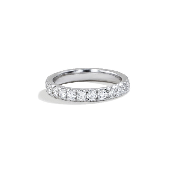 2 ctw Round Diamond Eternity Ring in Platinum