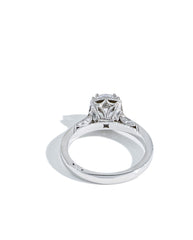 Tacori Dantela Round Halo Small Pave Diamond Engagement Ring