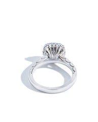 Tacori Full Bloom Cushion Round Engagement Setting