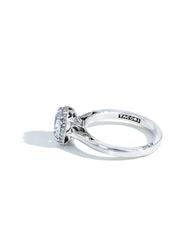 Tacori Dantela Round Solitaire Diamond Crown Engagement Ring Setting