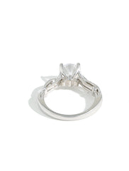 Verragio Insignia Round Diamond Twist Vintage Engagement Ring Setting