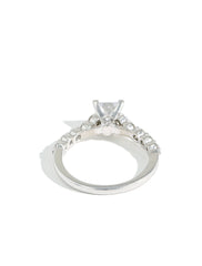 Verragio Couture Princess Cut Pave Diamond Engagement Ring Setting
