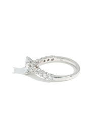 Verragio Couture Princess Cut Pave Diamond Engagement Ring Setting