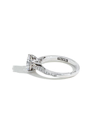 Tacori Dantela Round Pave Diamond Engagement Ring Setting