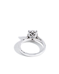 Tacori Dantela Round Pave Diamond Engagement Ring Setting