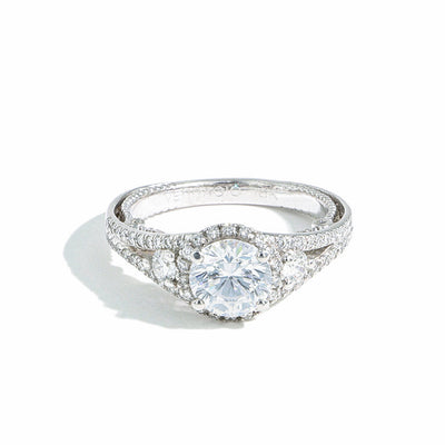Verragio Insignia Round Diamond Halo Engagement Ring Setting - Verragio product