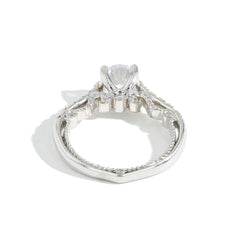 Verragio Insignia Round Pave Diamond Engagement Ring Setting