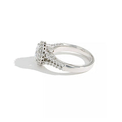 Verragio Classic Round Diamond Halo Pave Engagement Ring Setting
