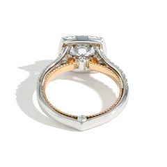Verragio Couture Round Double Cushion Halo Engagement Ring Setting