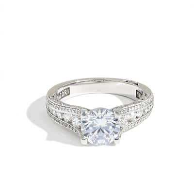Tacori Classic Crescent Channel Set Engagement Ring - Tacori product